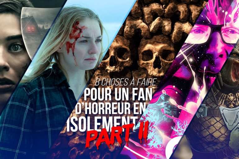 8 choses a faire fan horreur isolement 2