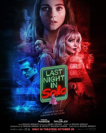 Last night in Soho affiche film