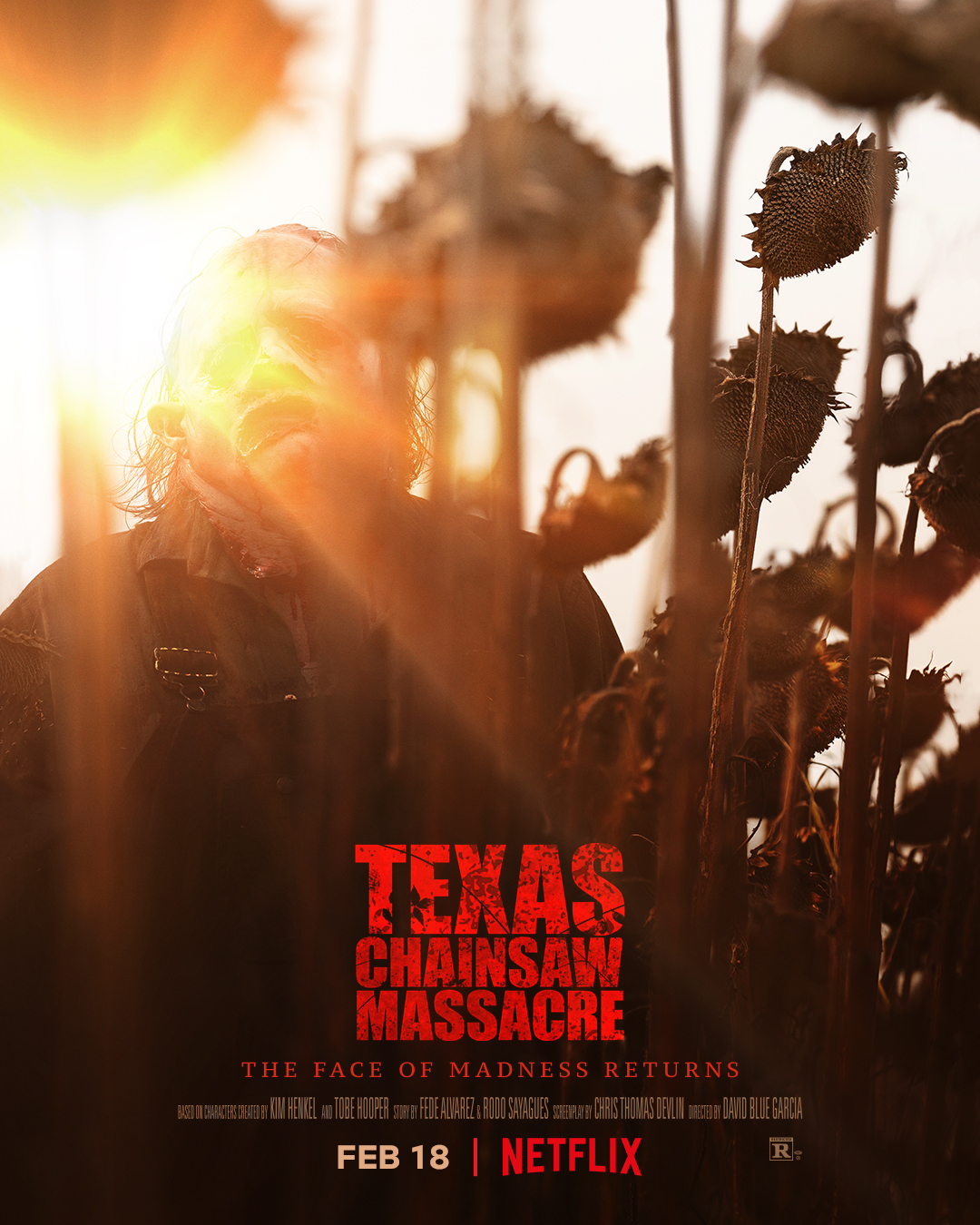 Texas Chainsaw Massacre 2022 affiche film