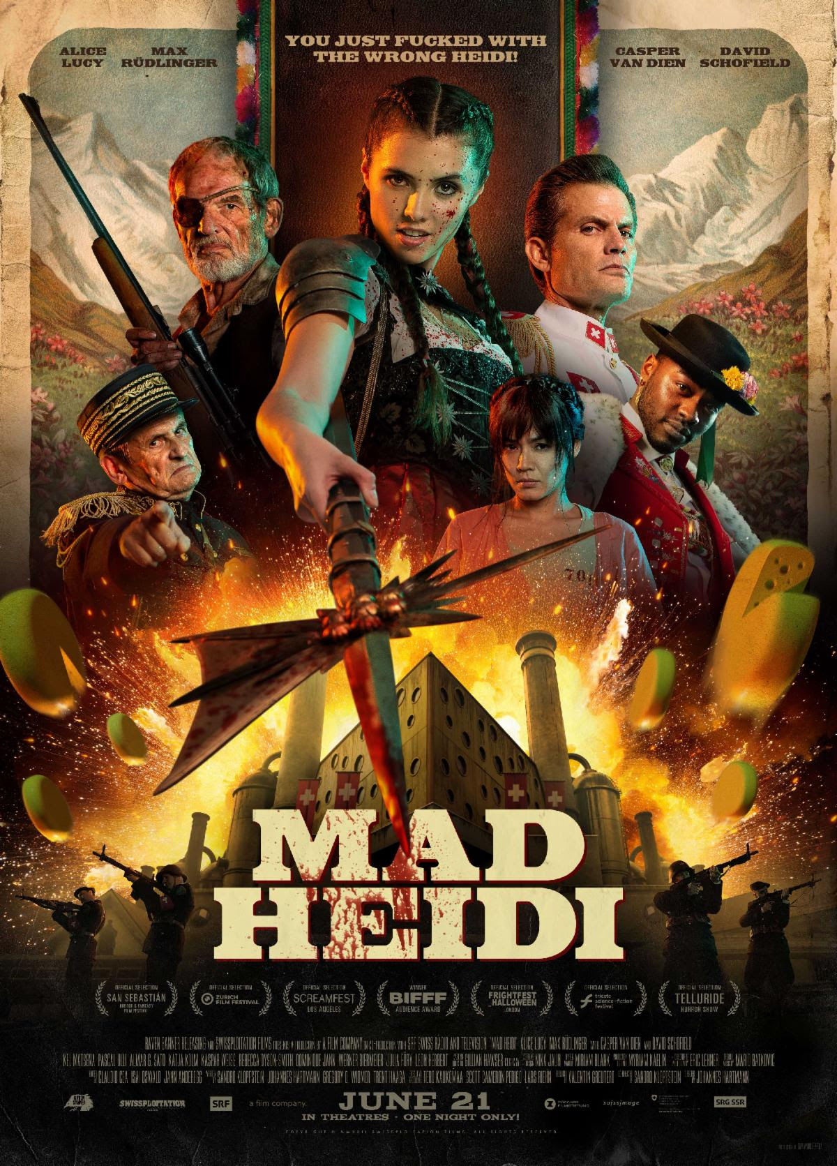 mad heidi poster