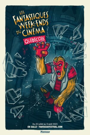 Fantastiques week-ends du cinéma québécois Fantasia 2023 affiche