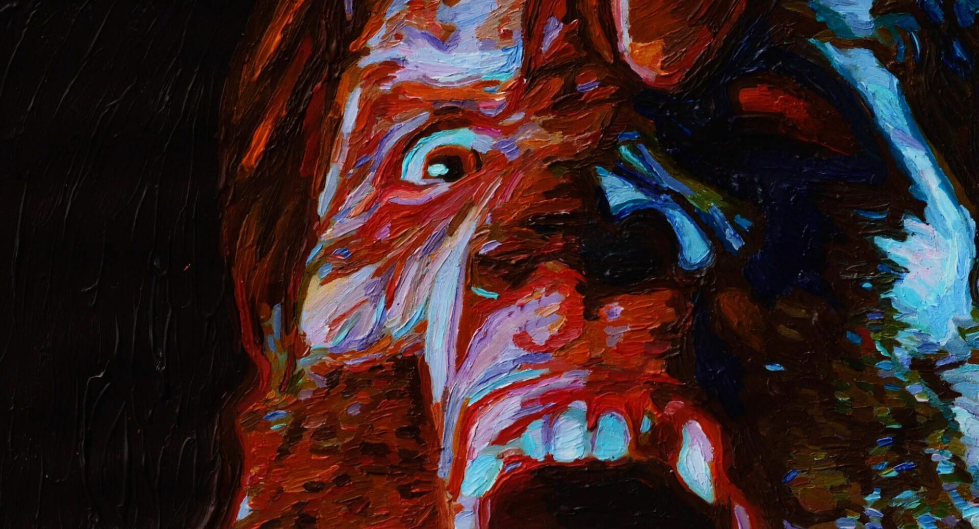 Blackout peinture image film