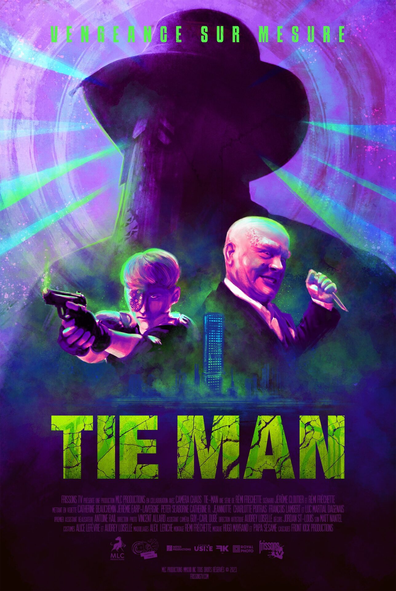 Tie Man affiche série Frissons TV