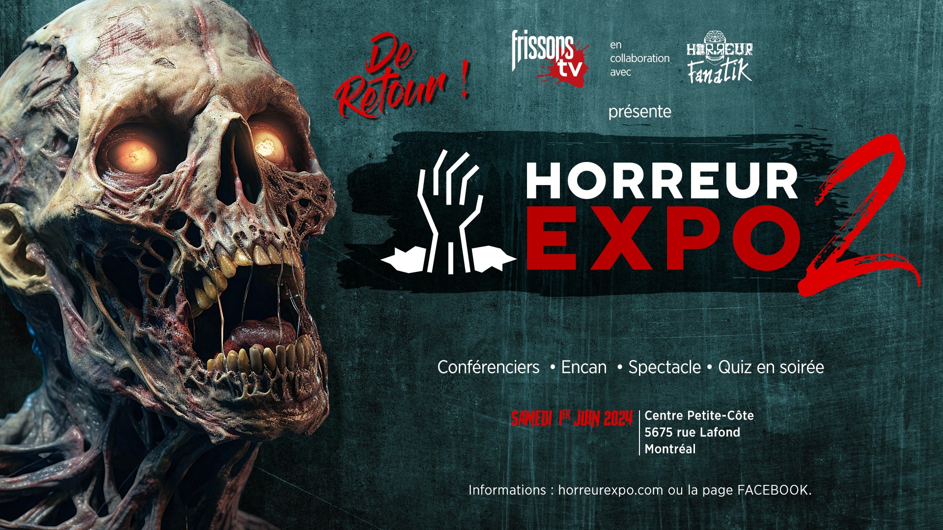 Horreur Expo 2 officiel