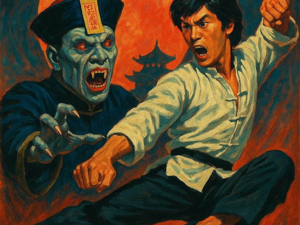kungfu vampire poster