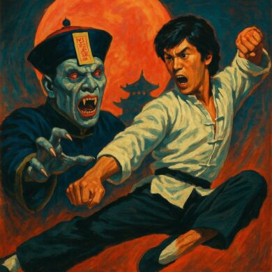 kungfu vampire poster