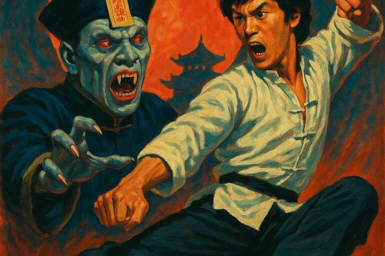 kungfu vampire poster