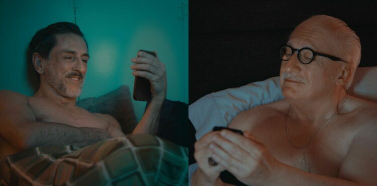 OLD GUYS IN BED