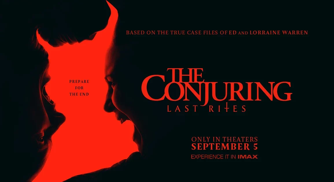 official poster for the conjuring last rites 1