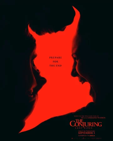 official poster for the conjuring last rites