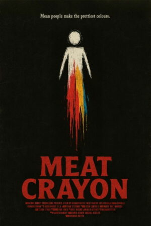 meat crayon poster