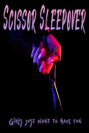 scissor sleepover poster